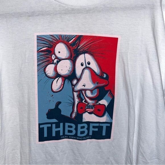 Men's Berkeley Breathed THBBFT Political Cartoon T-Shirt - Picture 3 of 5